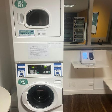 サンパウロ Flat Lindo Ao Lado Park Ibirapuera Av Paulista Com Garagem 103アパートホテル エクステリア 写真