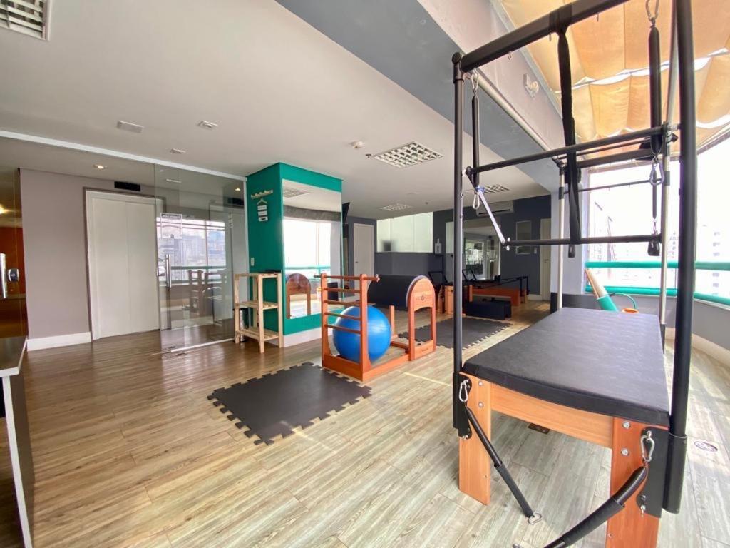 サンパウロ Flat Lindo Ao Lado Park Ibirapuera Av Paulista Com Garagem 103アパートホテル エクステリア 写真